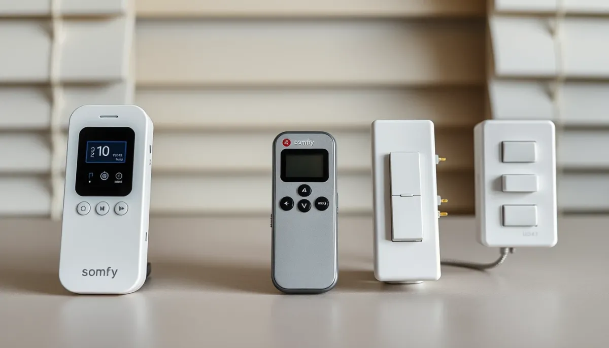Comparatif entre télécommande io, télécommande RTS et interrupteur filaire pour volets roulants