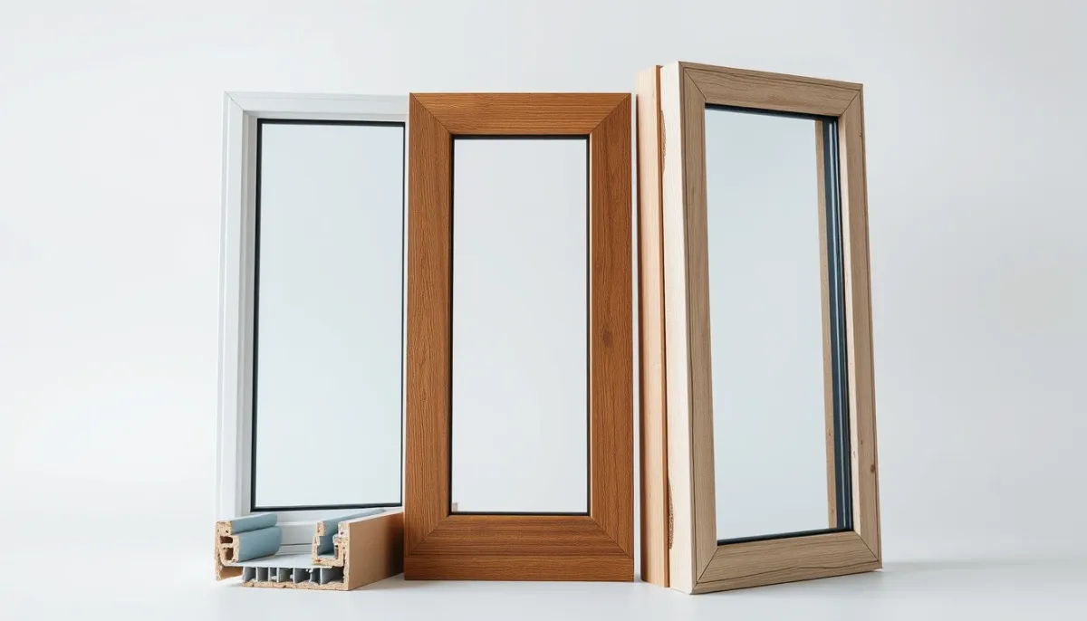 Comparatif de trois matériaux de menuiserie : PVC, aluminium et bois